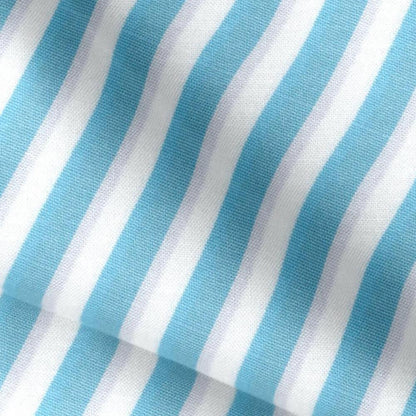 Turquoise Bengal Stripe Cotton Dobby Shirt