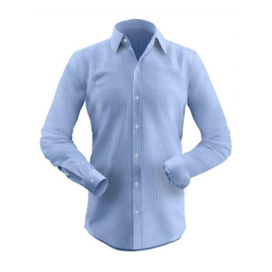 Blue Gingham Checks Shirt