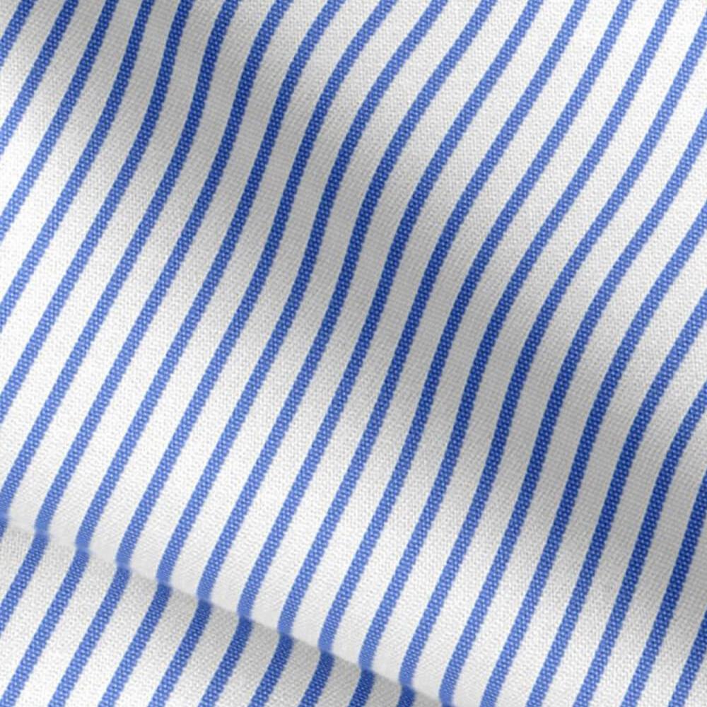Classic Blue Pencil Stripe Shirt