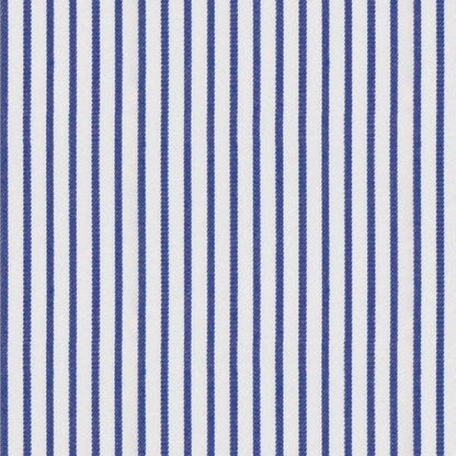 Classic White with Navy Stripe Shirt