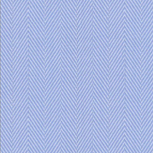 Light Blue Herringbone Shirt