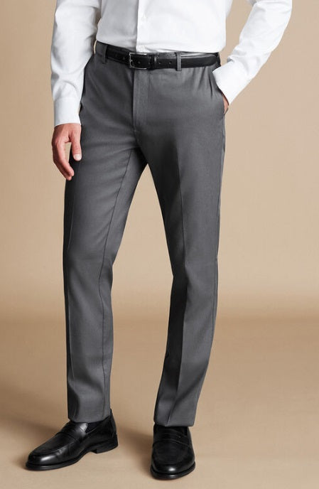 Classic Solid Grey Pants