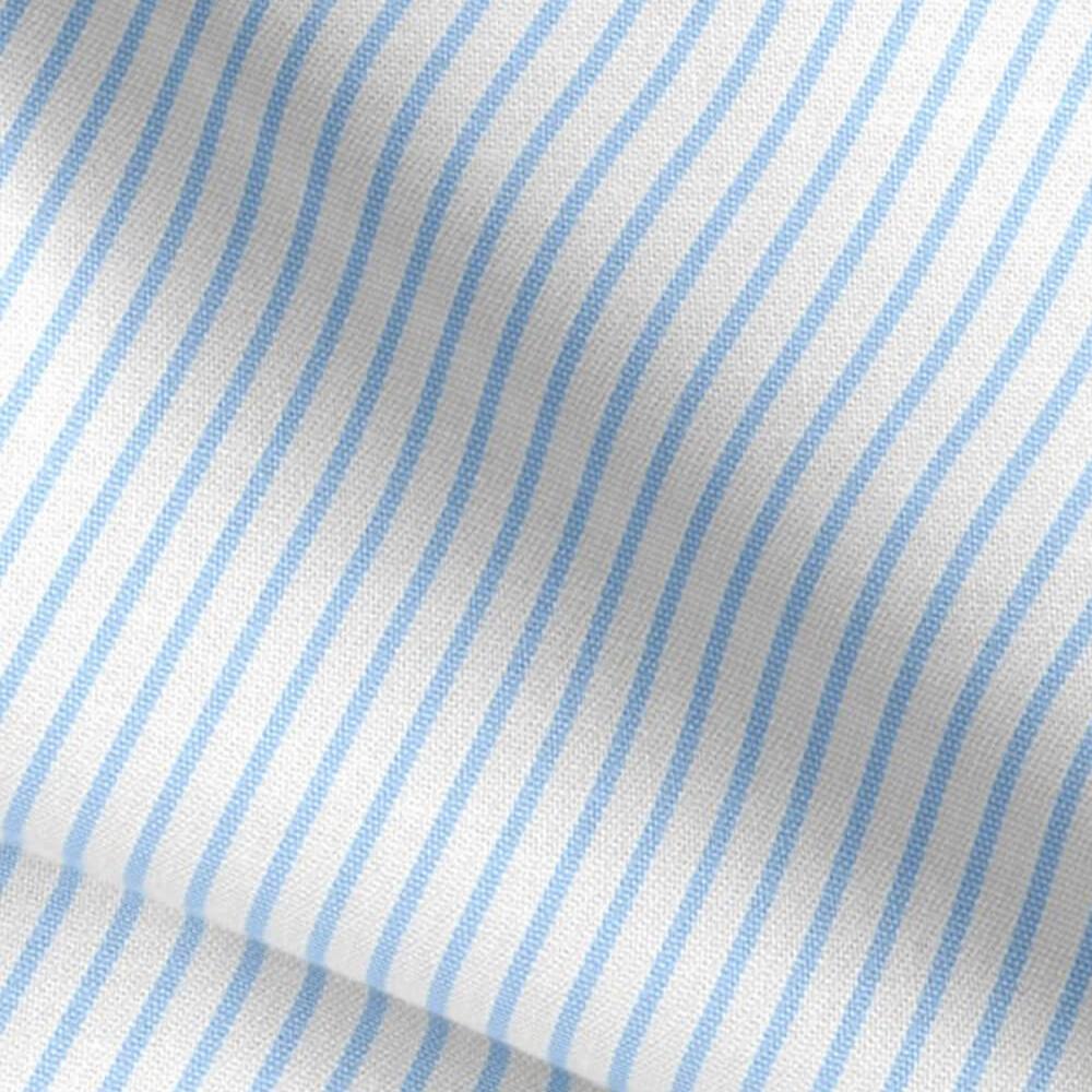 Classic Light Blue & White Bengal Stripe Shirt