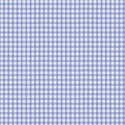 Envy Sky Blue Graph Checks Shirt
