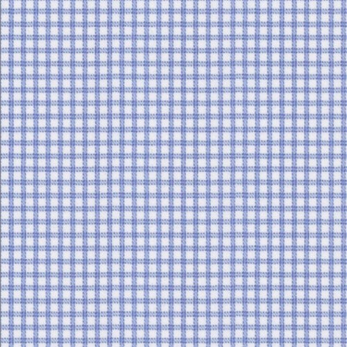 Envy Sky Blue Graph Checks Shirt