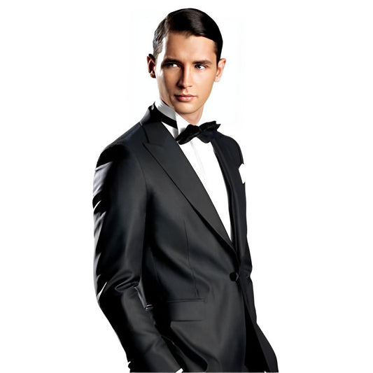 Classic Black Tux Suit