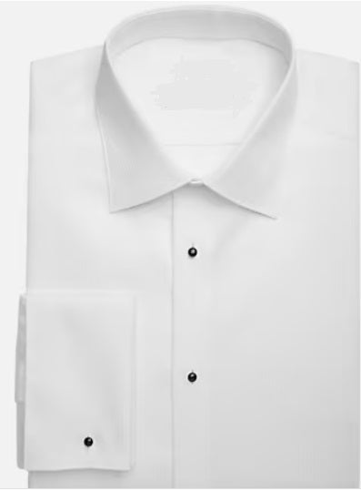 Classic Formal White Tuxedo Shirt