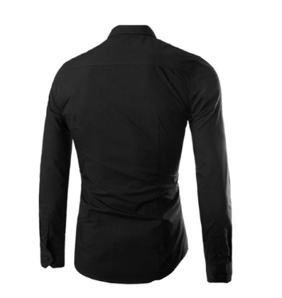 Classic Solid Black Shirt