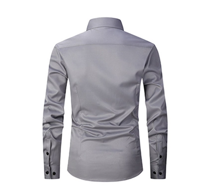 Classic Solid Grey Shirt