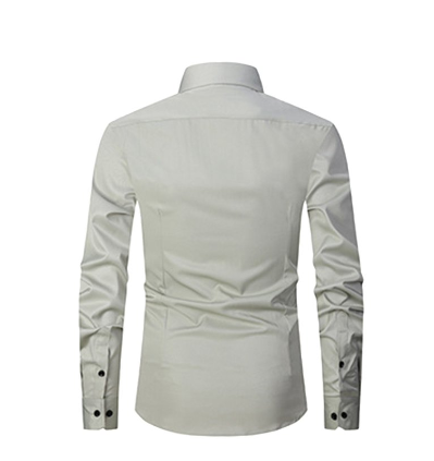 Classic Solid Khaki Shirt